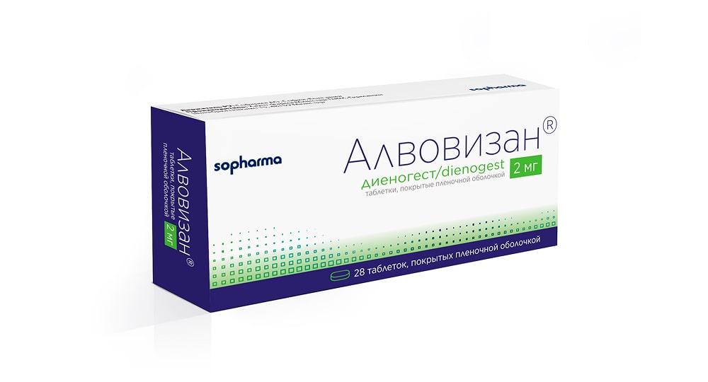 Алвовизан таб. 2 мг № 28