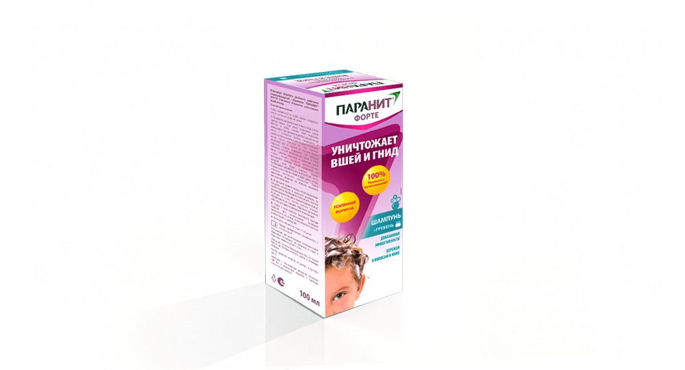 Паранит Форте Шампунь 100 мл