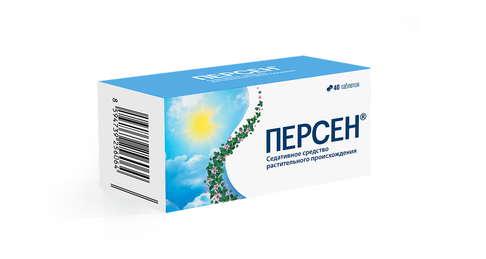 Персен таблетки №40